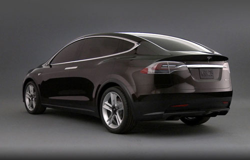 Tesla Model X unveiled