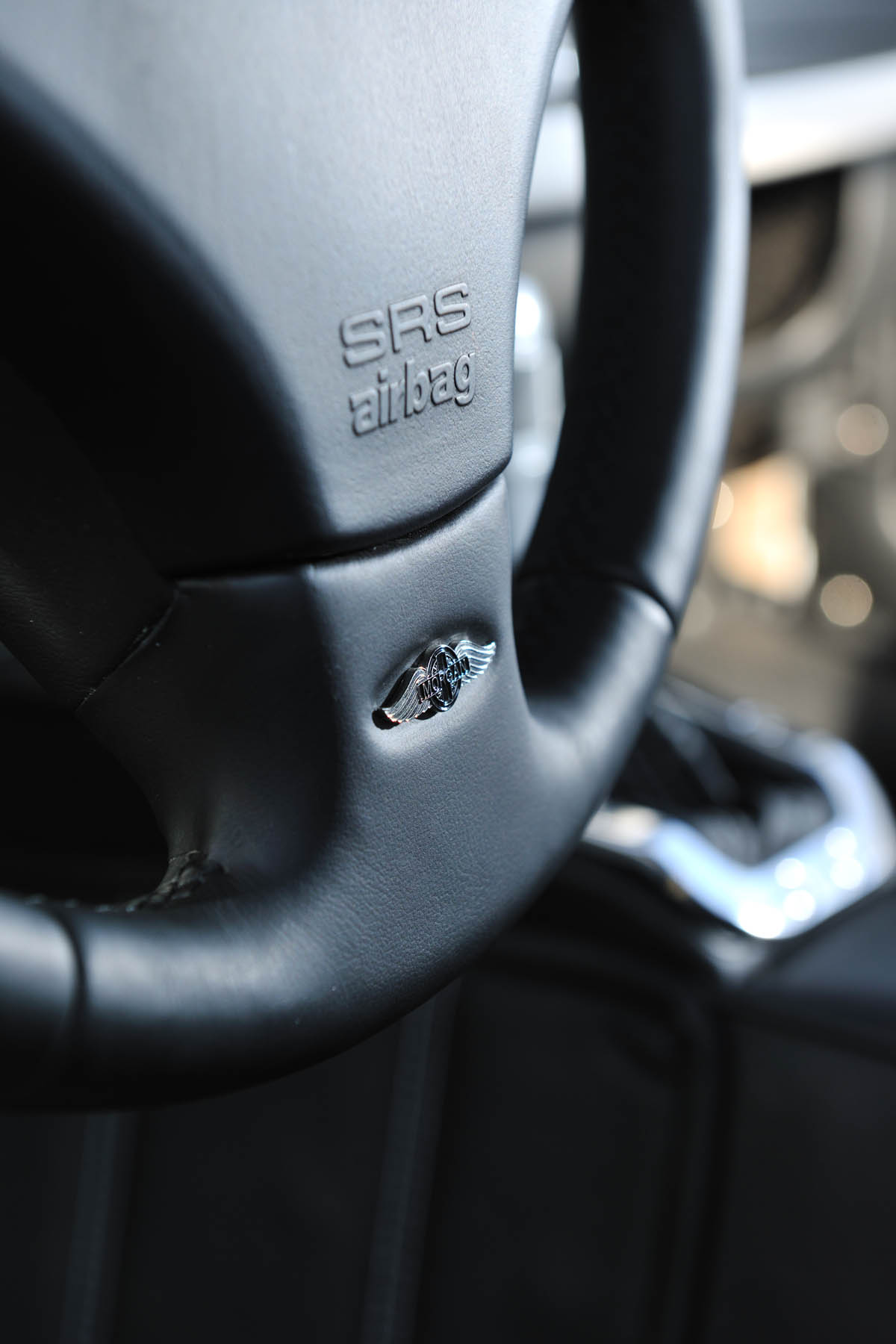 2012 Morgan Plus 8 steering wheel
