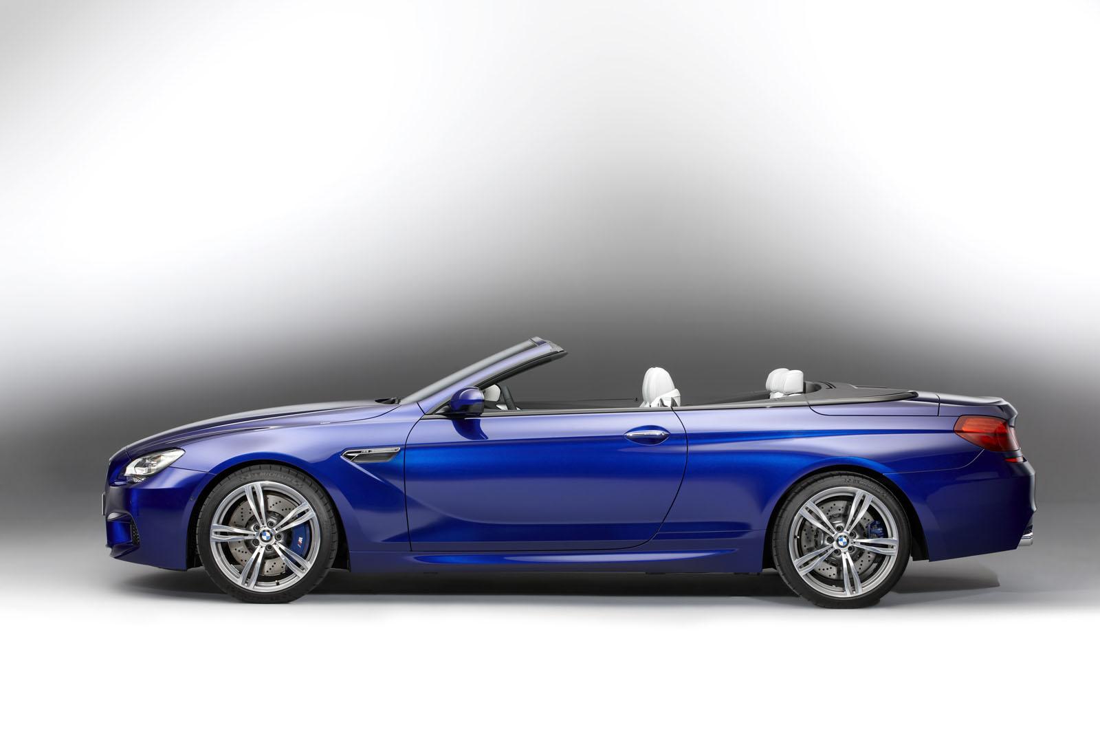 2012 BMW M6 convertible roof down