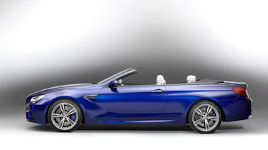 2012 BMW M6 convertible roof down