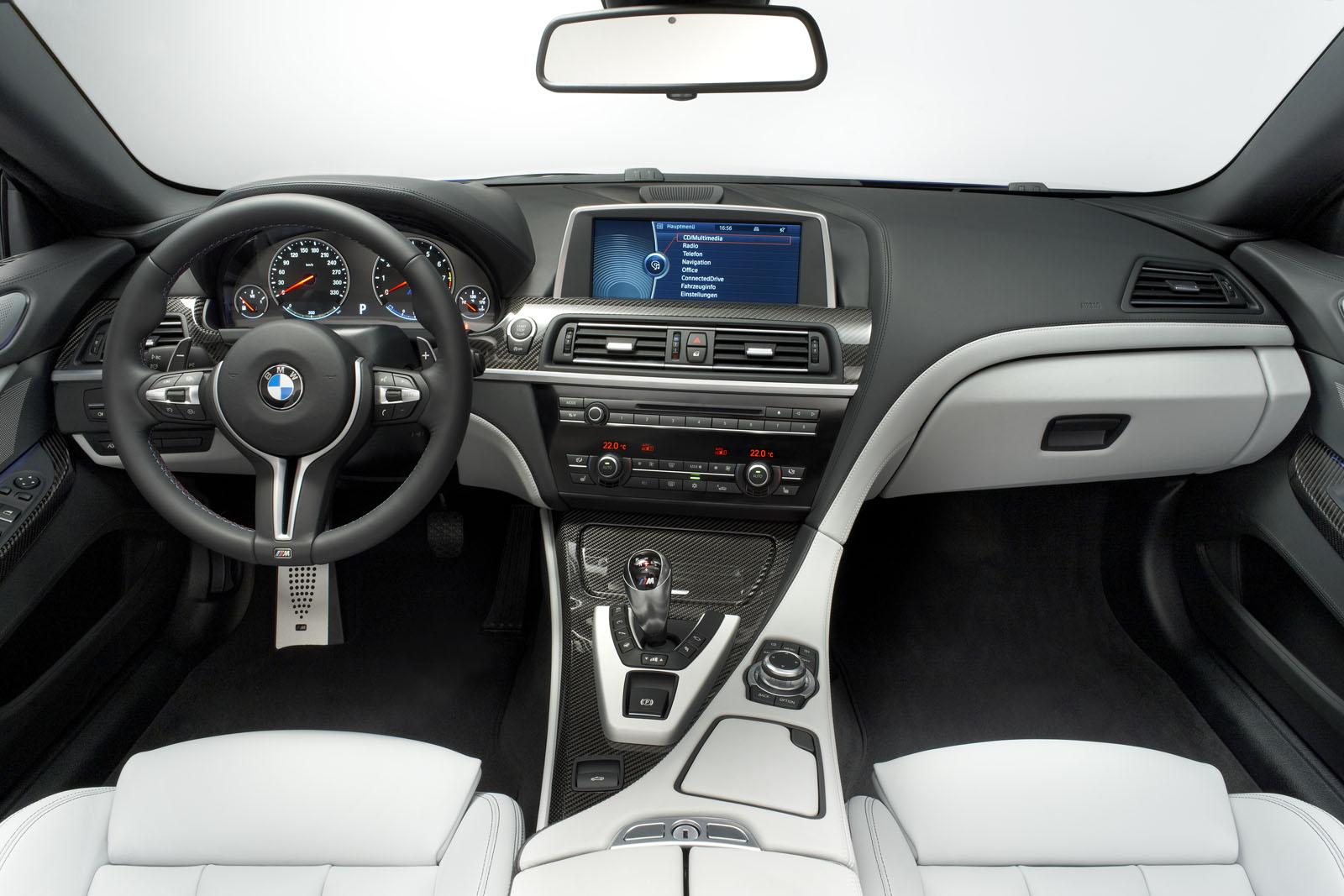 2012 BMW M6 interior dashboard