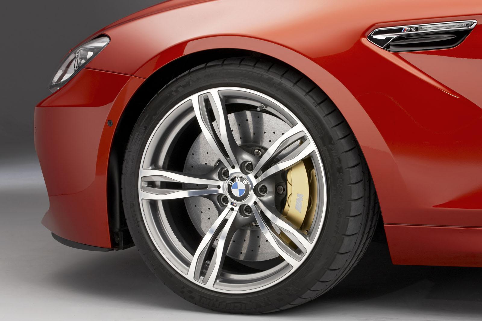 2012 BMW M6 alloy wheel brakes