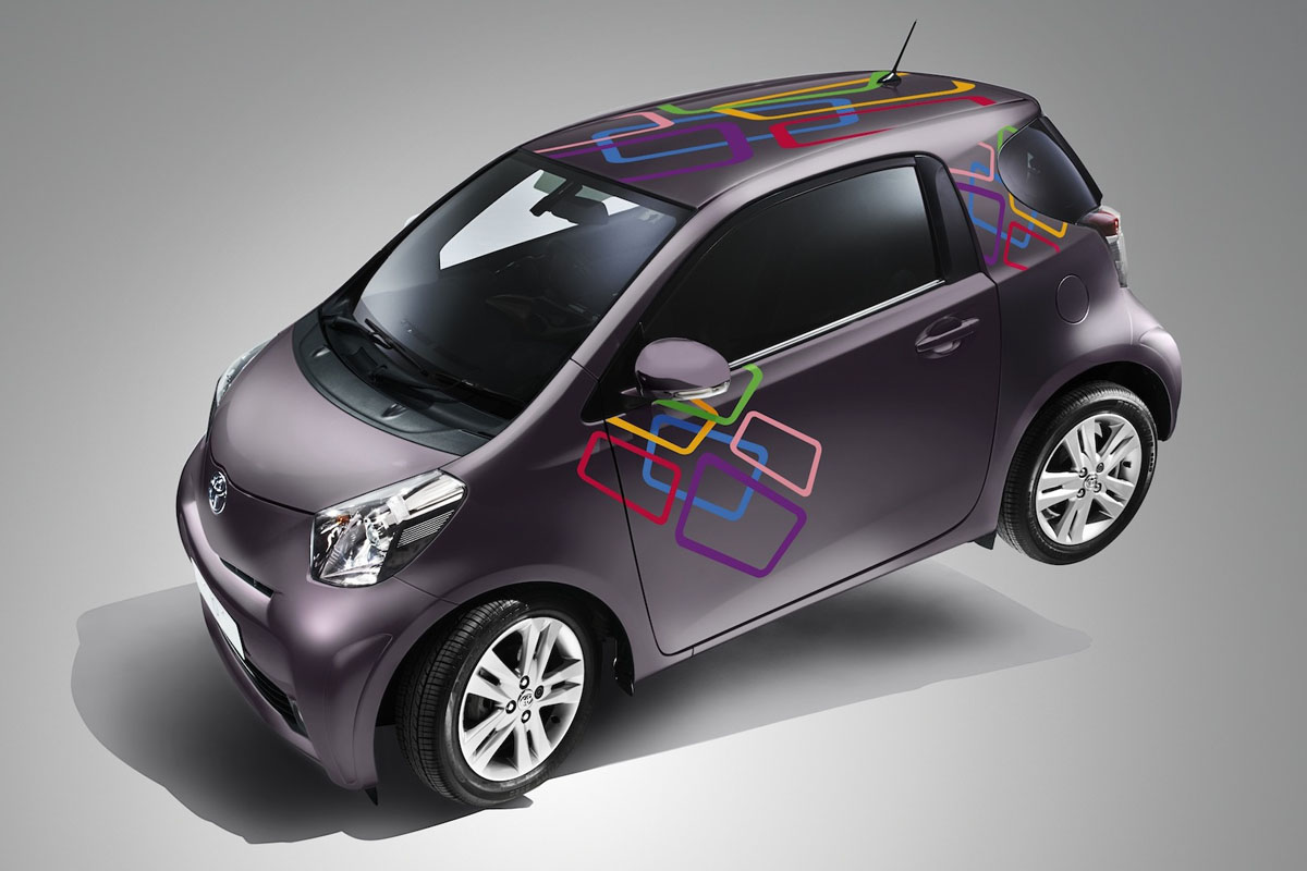 Toyota iQ gets Creative FX treatment