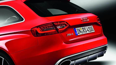 2012 Audi RS4 Avant rear diffuser