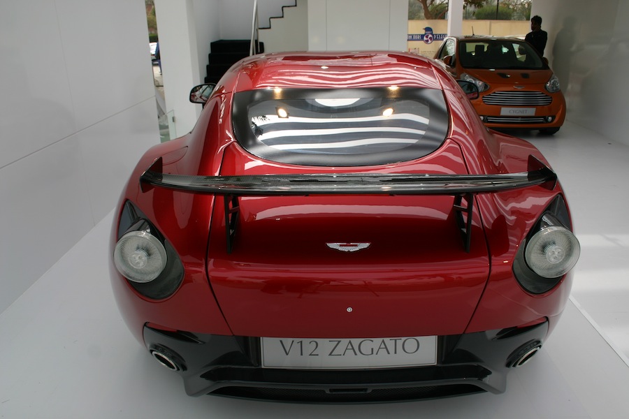V12 Zagato shown in Kuwait