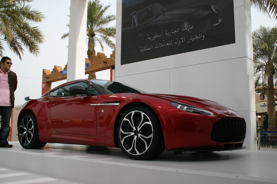 V12 Zagato shown in Kuwait