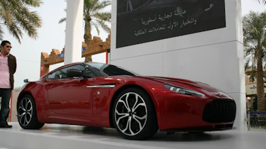 V12 Zagato shown in Kuwait