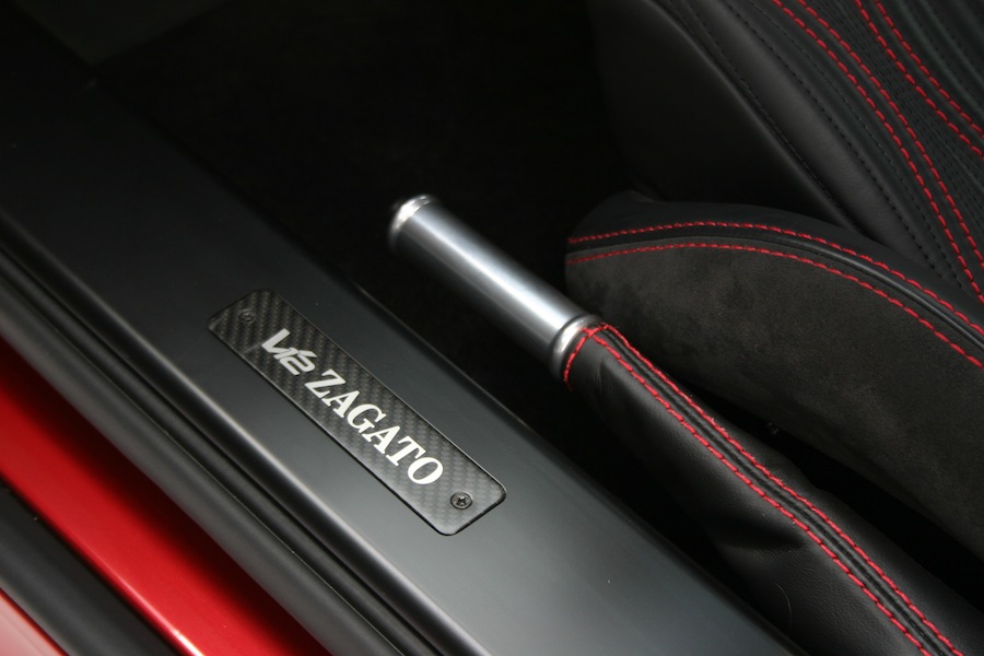 V12 Zagato shown in Kuwait