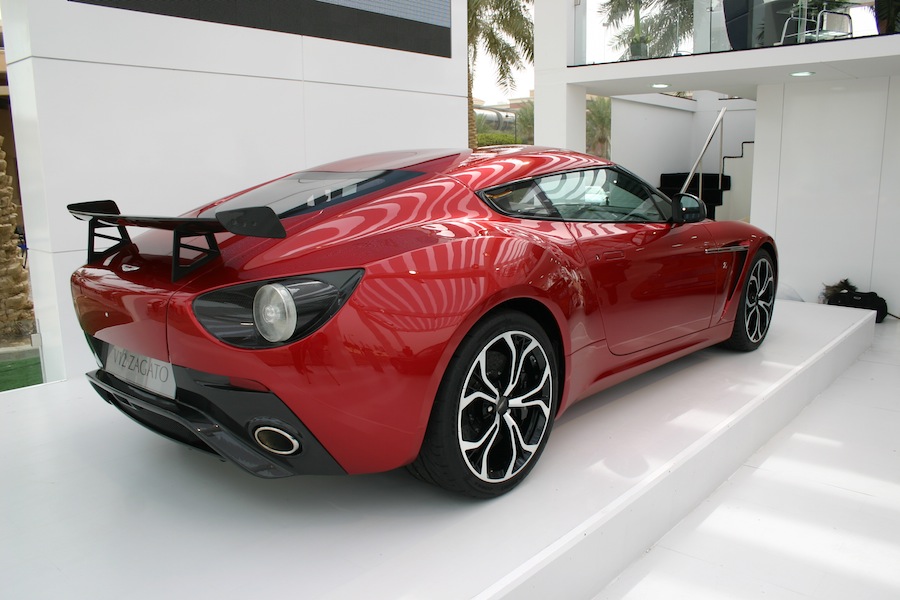 V12 Zagato shown in Kuwait