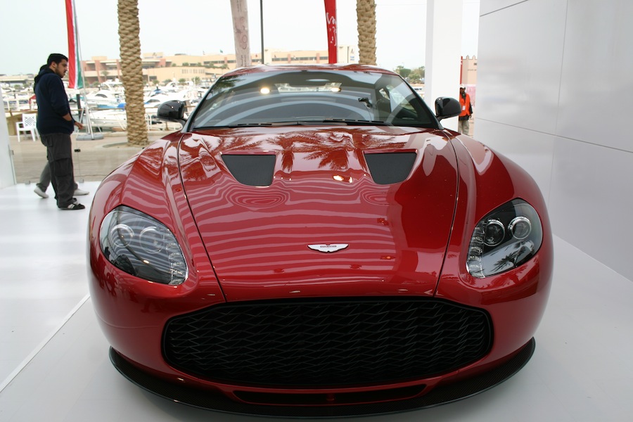 V12 Zagato shown in Kuwait