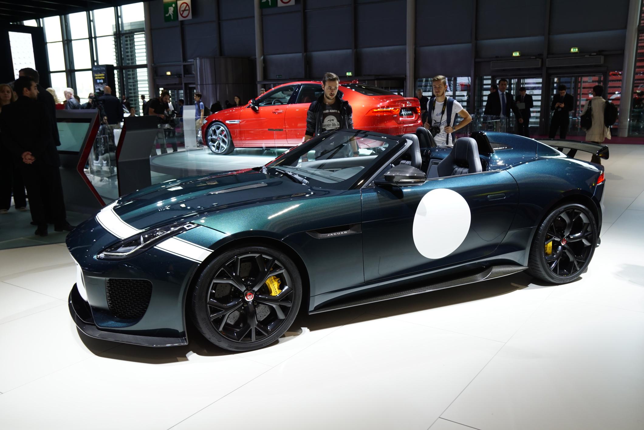 Jaguar F-type Project 7: Paris motor show 2014