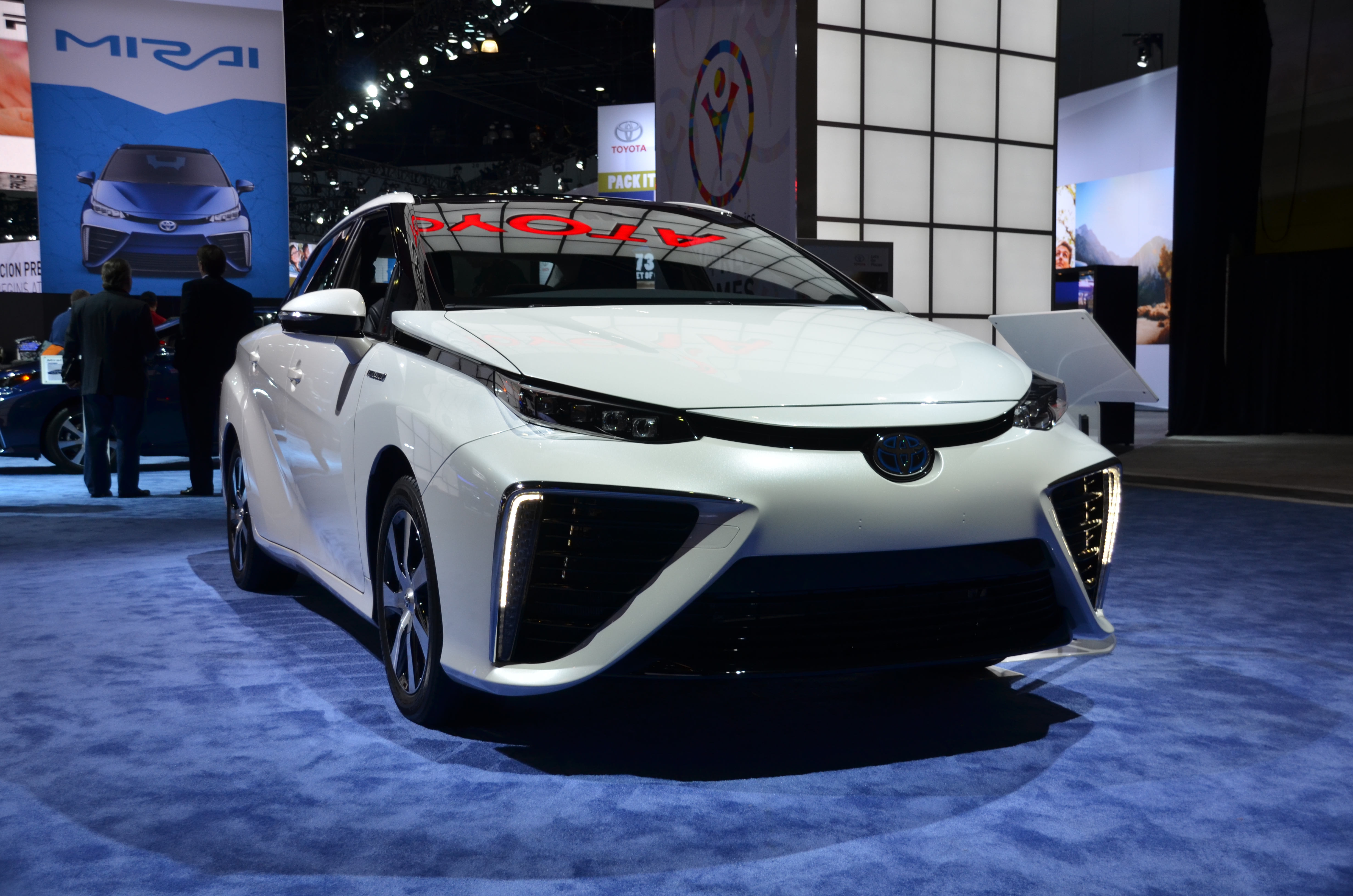 Toyota Mirai fuel cell car