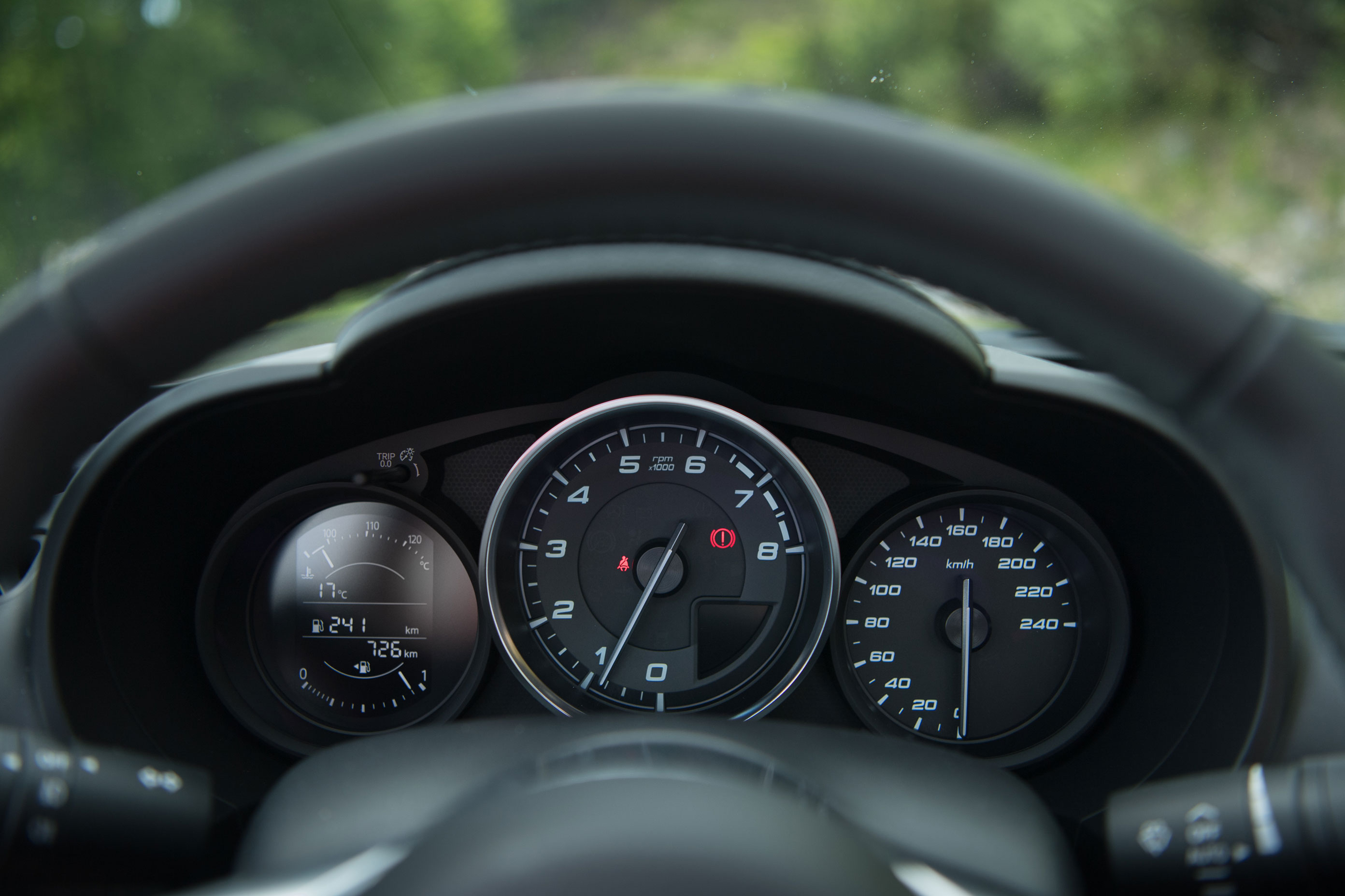 Fiat 124 Spider - Dials