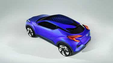 Toyota C-HR concept at the 2014 Paris motor show
