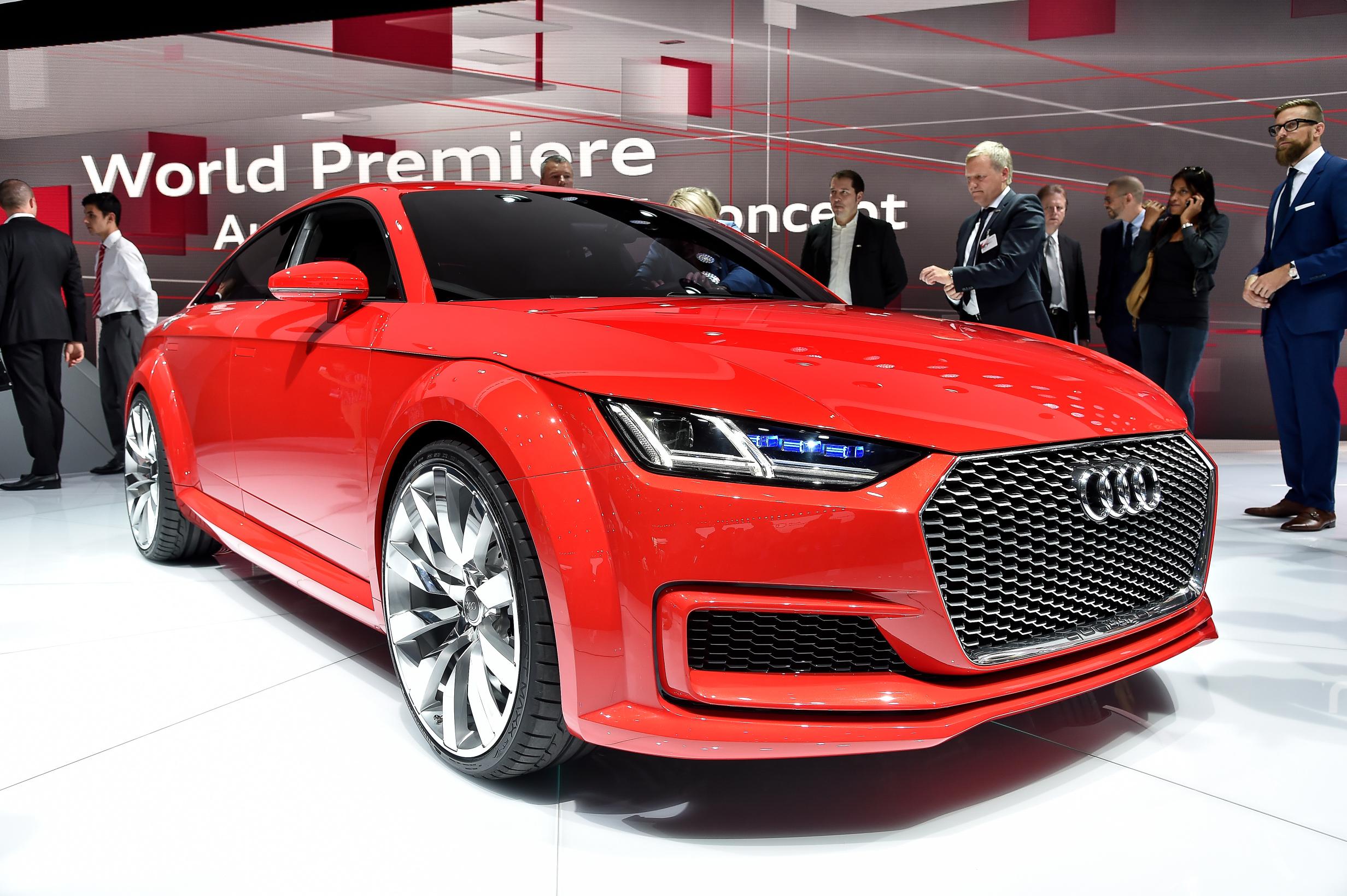 Audi TT Sportback at the 2014 Paris motor show