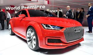 Audi TT Sportback at the 2014 Paris motor show