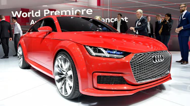 Audi TT Sportback at the 2014 Paris motor show