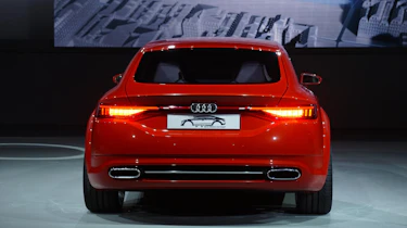Audi TT Sportback at the 2014 Paris motor show