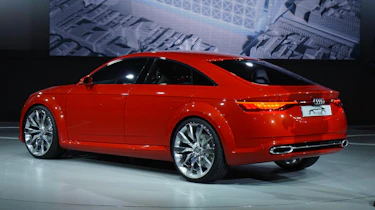Audi TT Sportback at the 2014 Paris motor show