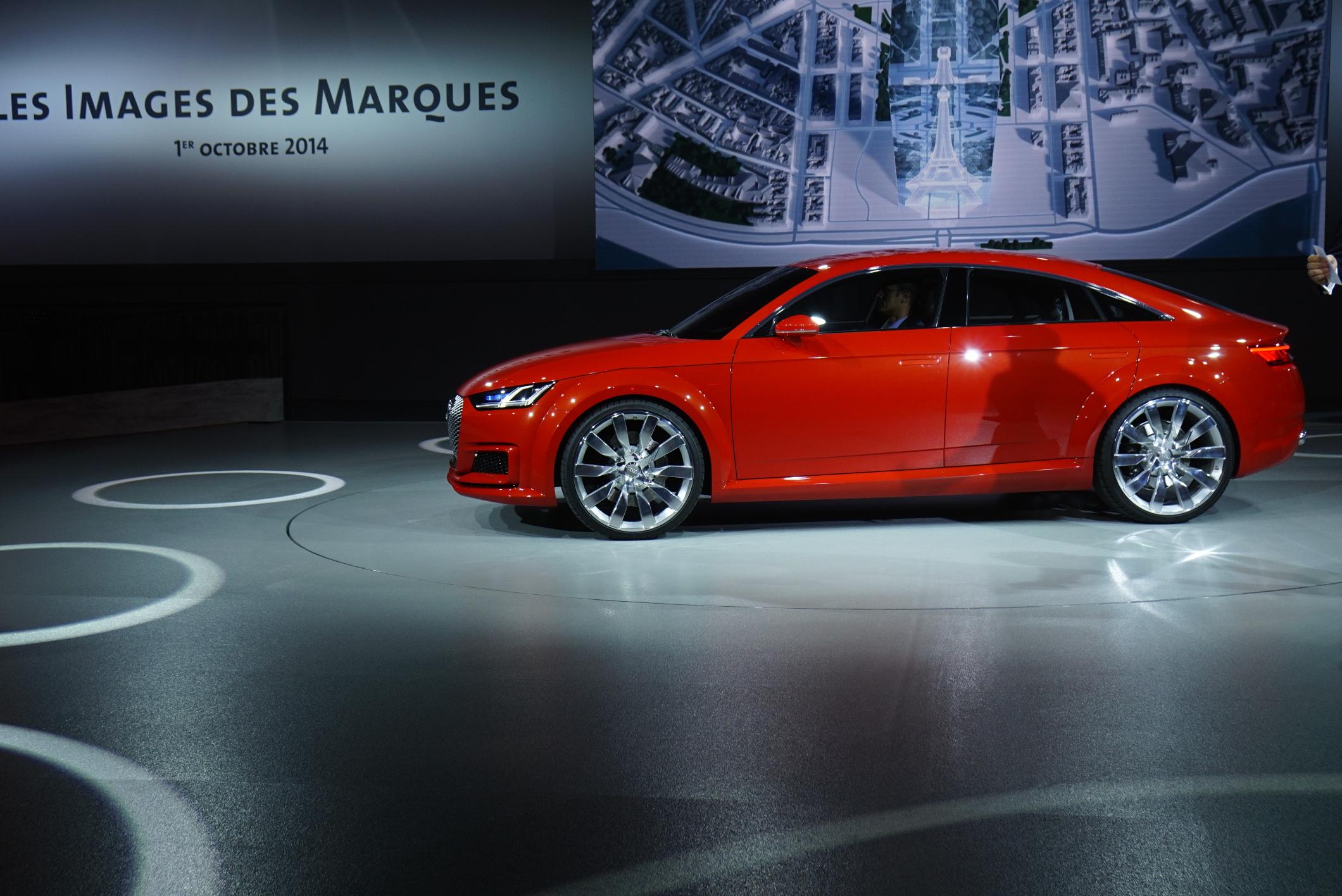 Audi TT Sportback at the 2014 Paris motor show