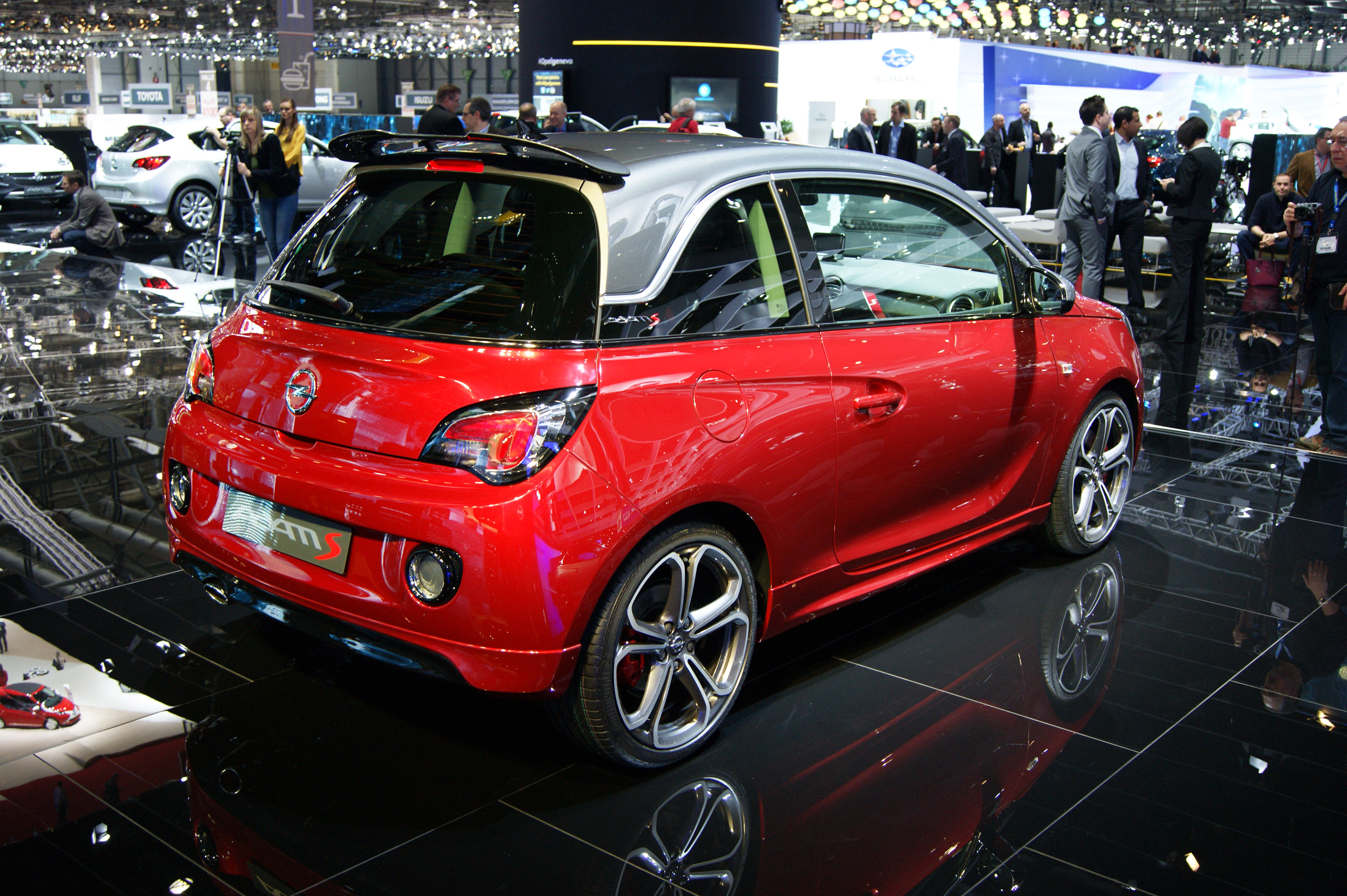 Vauxhall Adam S at the 2014 Paris motor show