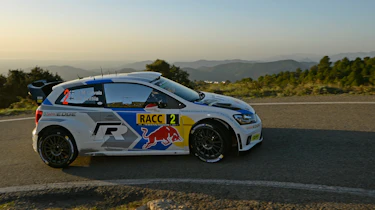 WRC Spain Latvala cornering
