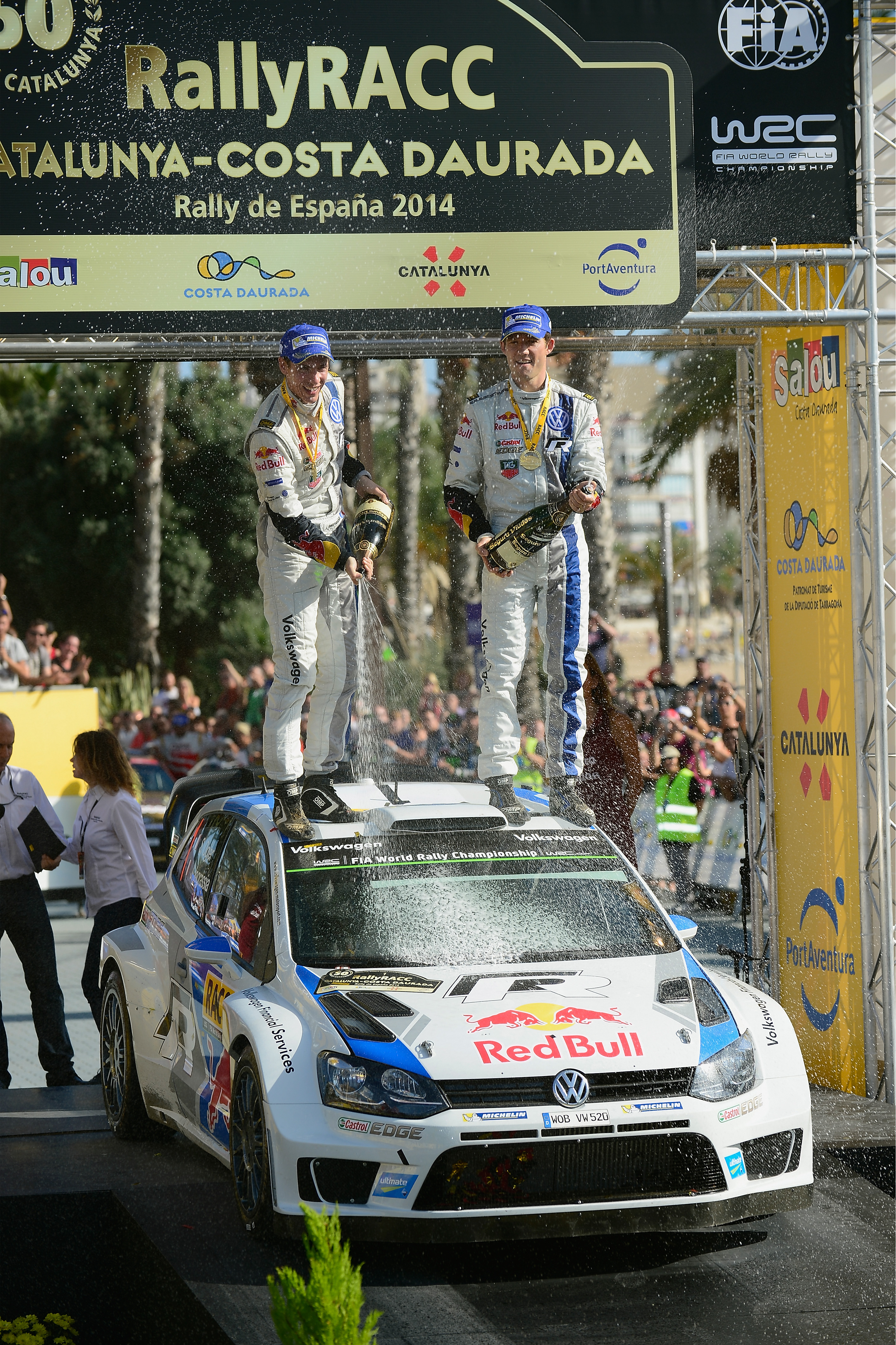 WRC Spain Volkswagen victory