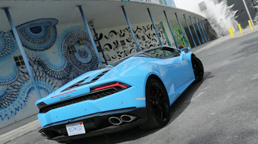 Lamborghini Huracan Spyder - rear three quarter