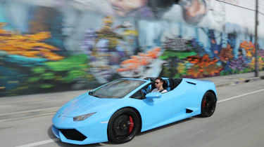 Lamborghini Huracan Spyder - front three quarter