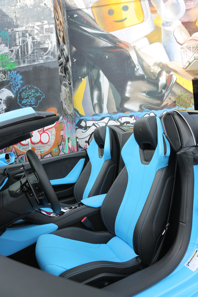Lamborghini Huracan Spyder - seats