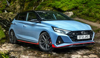 Hyundai i20n competition car